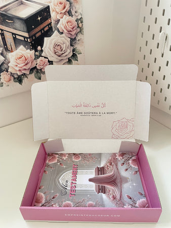 Livre testament couverture rigide