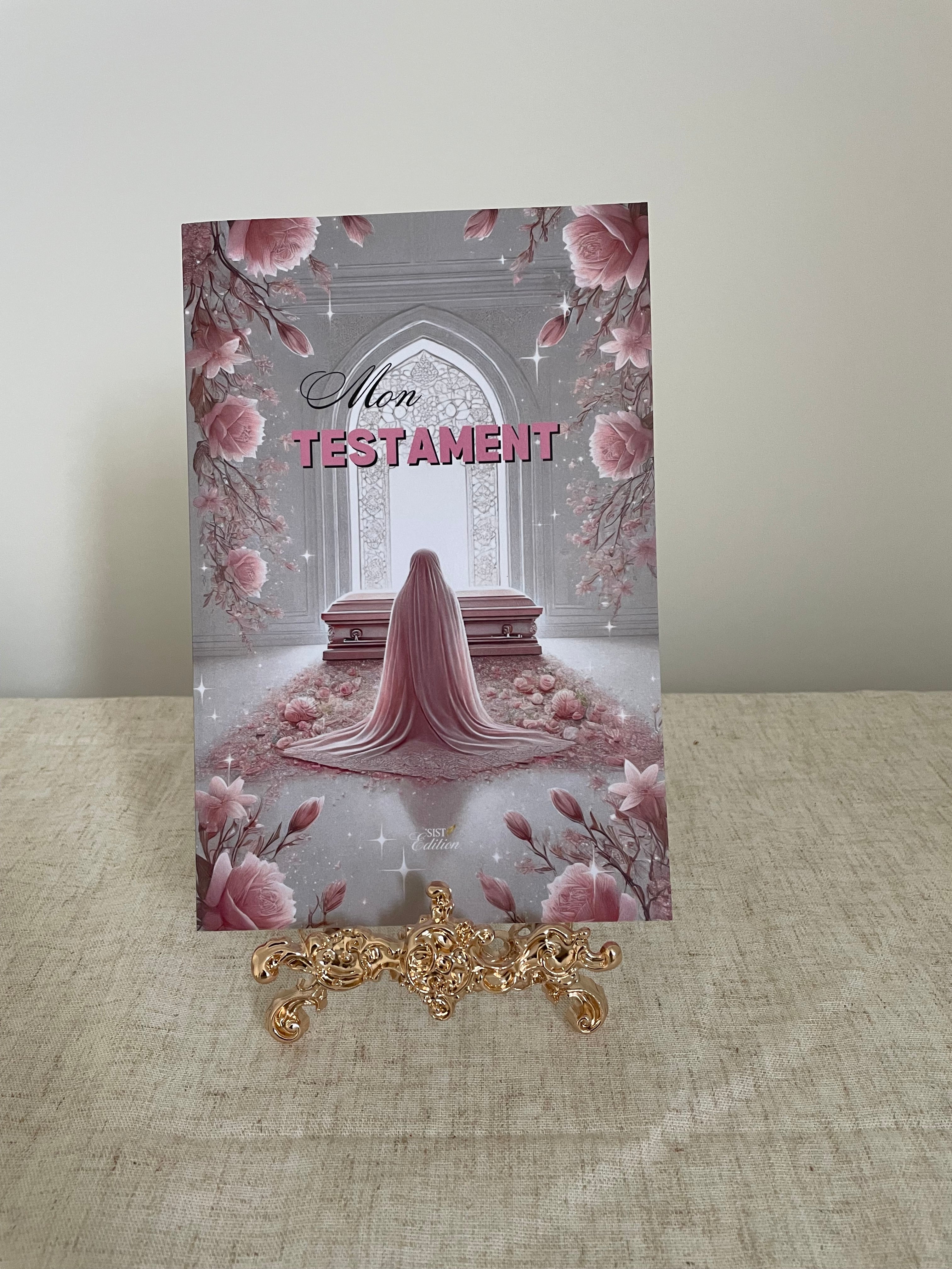 Livre testament femme