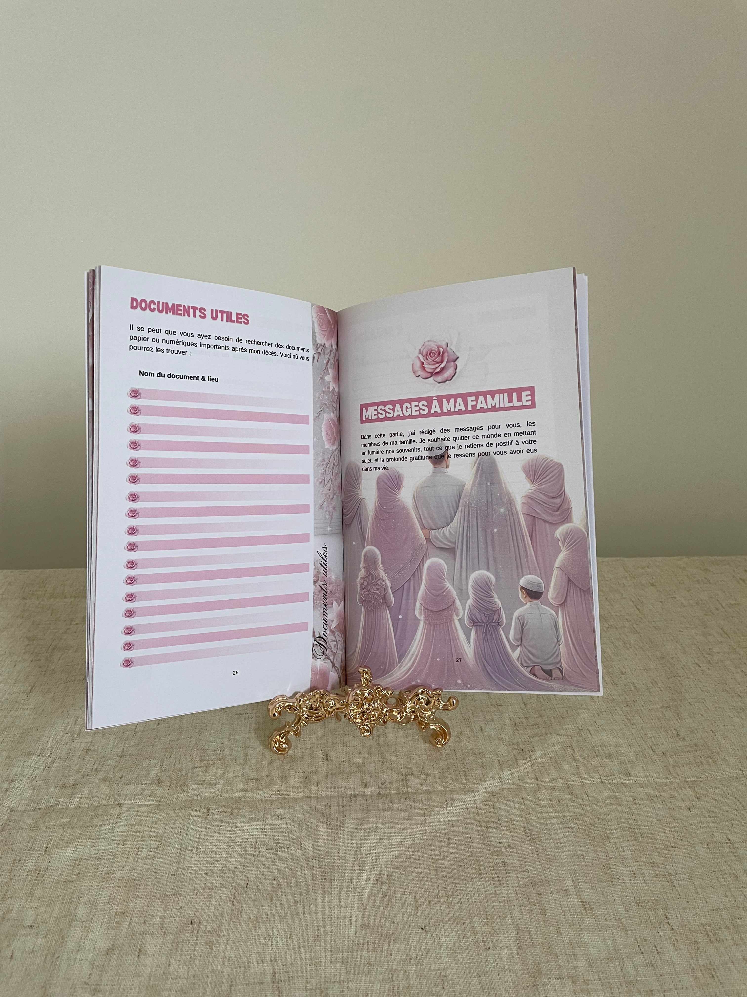 Livre testament femme