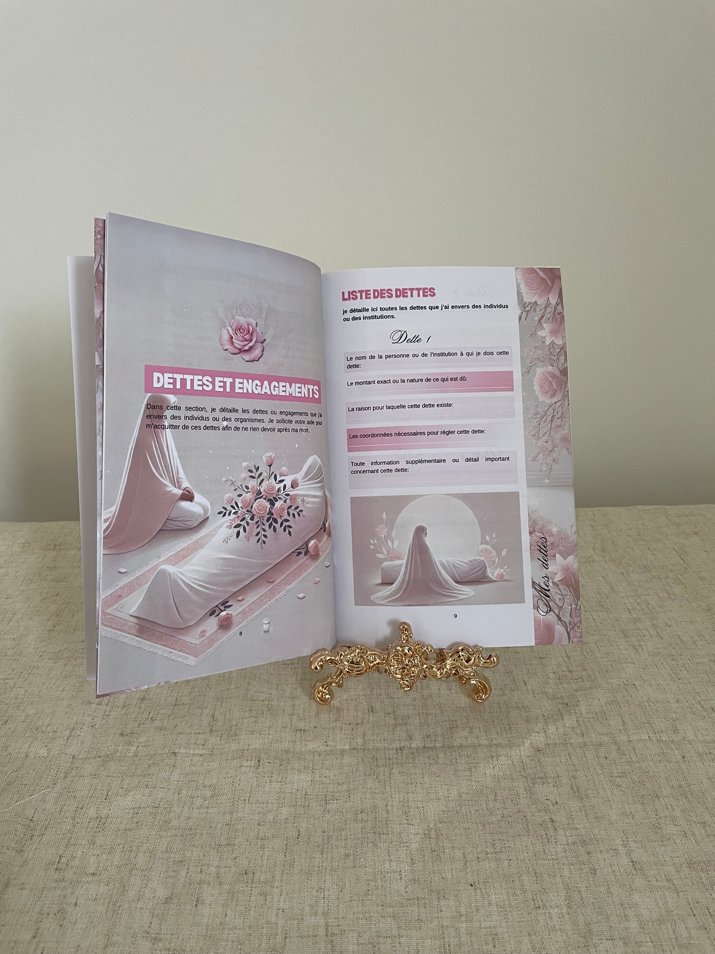 Livre testament femme