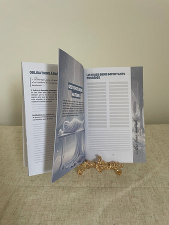 Livre testament pour homme