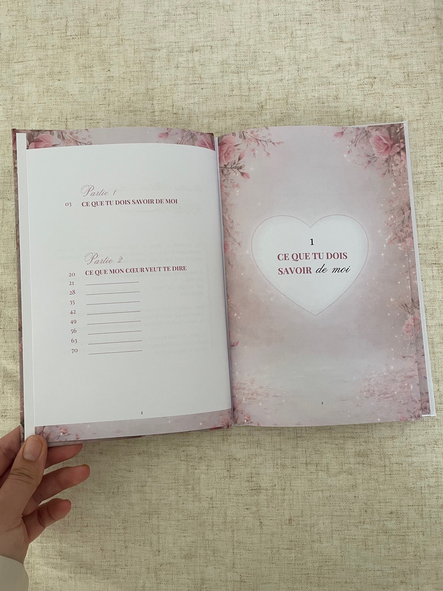 L'expérience empreinte du coeur