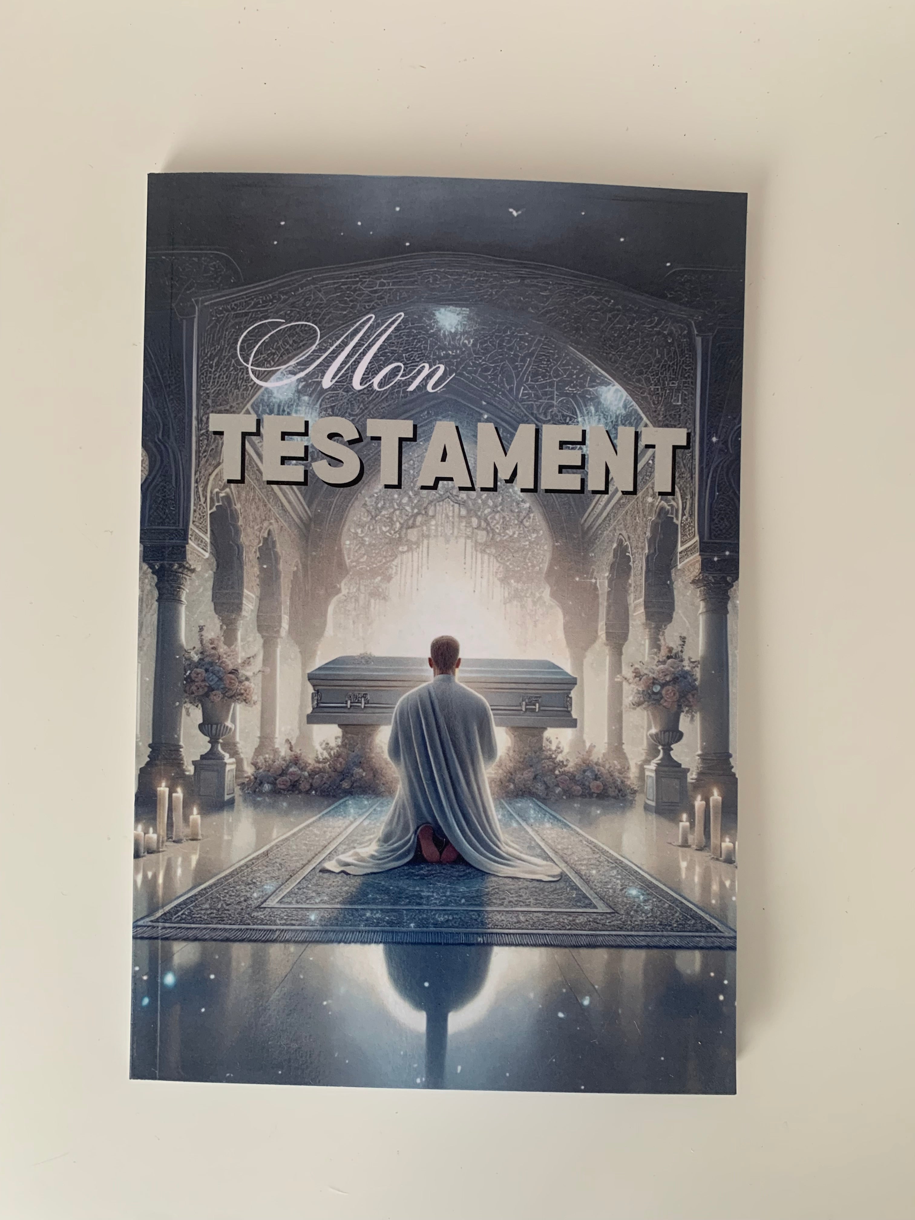 Livre testament pour homme