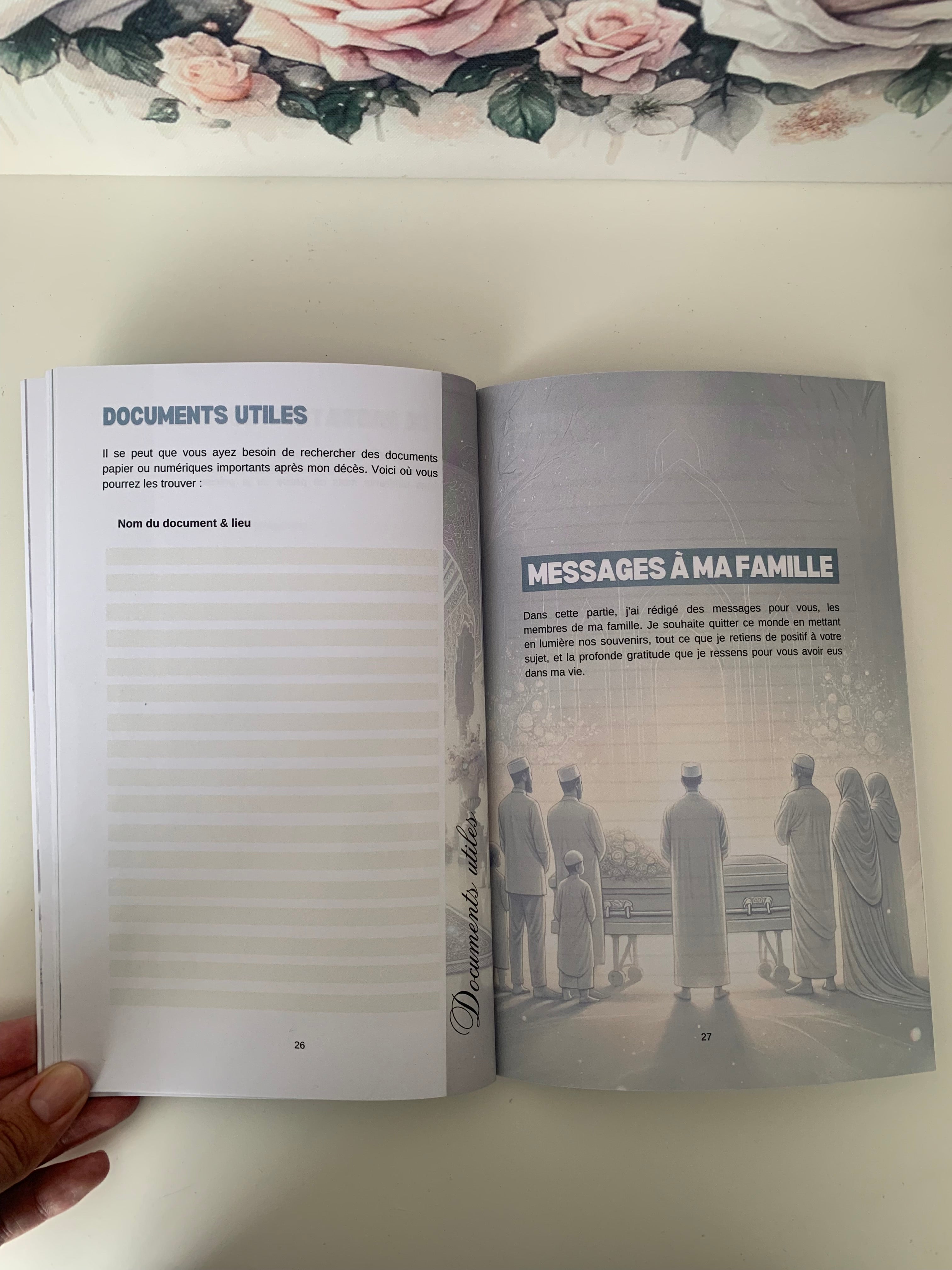 Livre testament pour homme