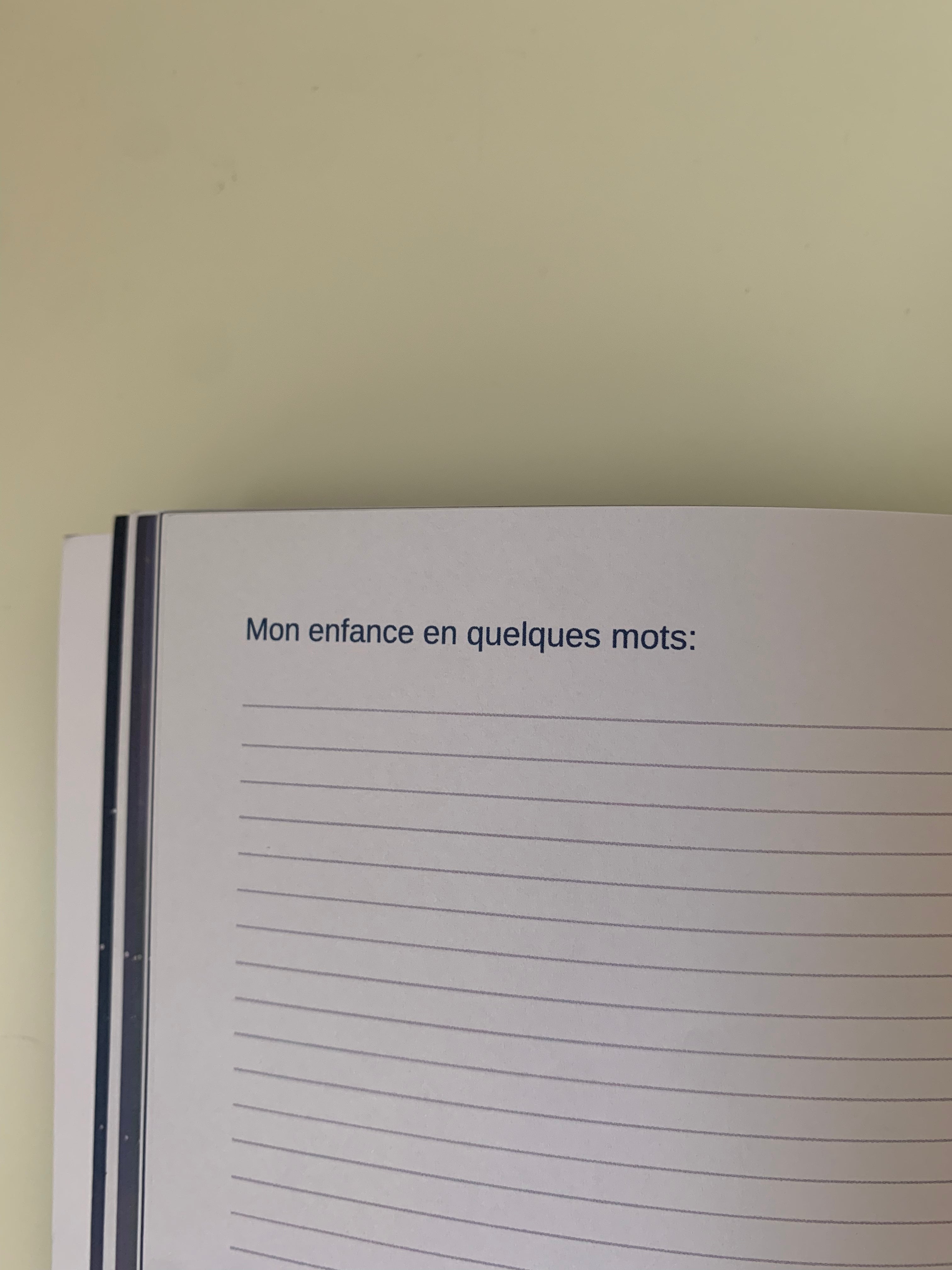 Livre héritage garçon